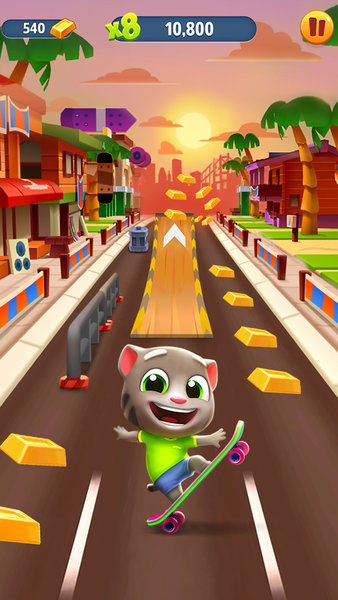 汤姆猫跑酷3.3.1.234无敌版送金币免费下载 v5.8.5.466官方版游戏下载，汤姆猫跑酷3.3.1.234无敌版送金币免费下载 v5.8.5.466安卓游戏下载